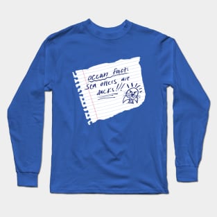 Ocean Fact #2 Long Sleeve T-Shirt